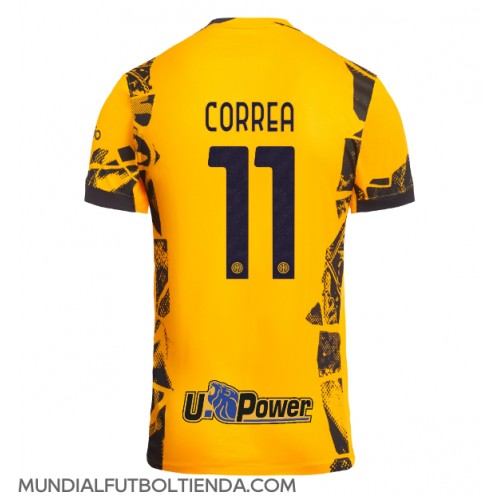 Camiseta Inter Milan Joaquin Correa #11 Tercera Equipación Replica 2024-25 mangas cortas